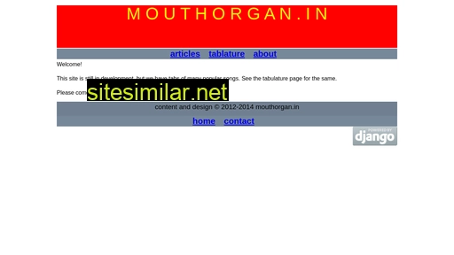 Mouthorgan similar sites