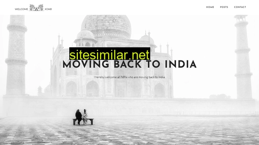 movingbacktoindia.in alternative sites
