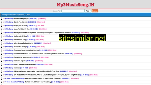 mp3musicsong.in alternative sites