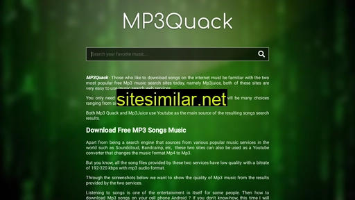 mp3quack.in alternative sites