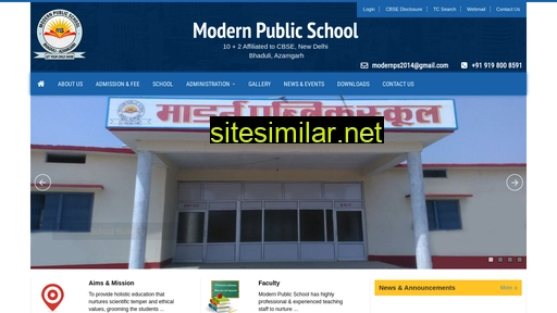 mpsazamgarh.in alternative sites