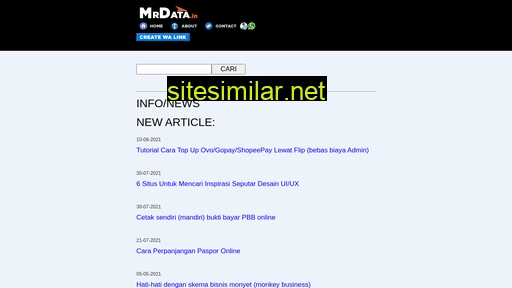 Mrdata similar sites