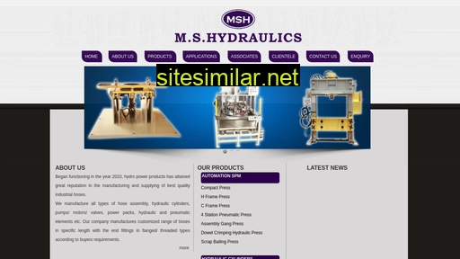mshydraulics.in alternative sites