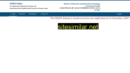 msips.in alternative sites