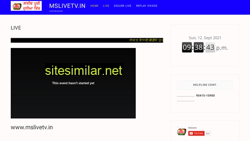 mslivetv.in alternative sites