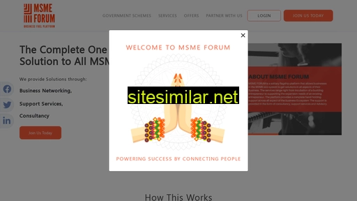 msmeforum.in alternative sites