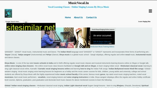 Musicvocal similar sites