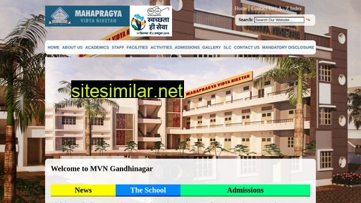 mvngandhinagar.edu.in alternative sites