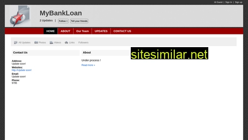 mybankloan.co.in alternative sites