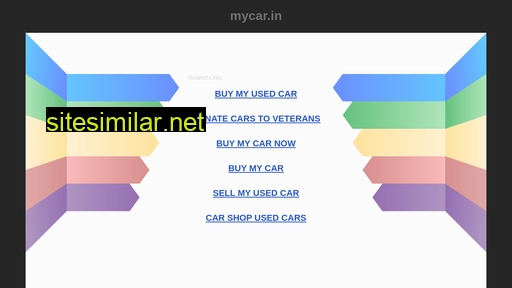 mycar.in alternative sites