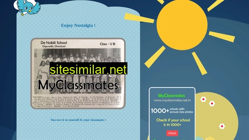 myclassmates.net.in alternative sites