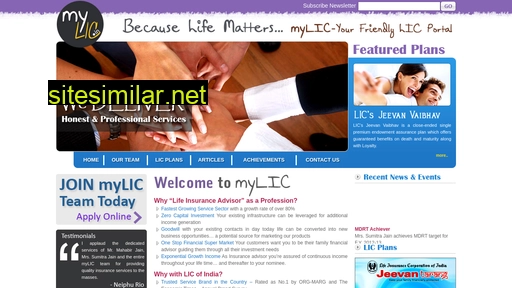 mylic.in alternative sites