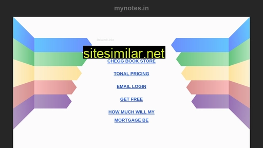 mynotes.in alternative sites
