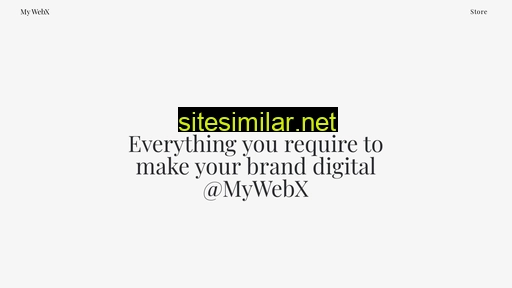 Mywebx similar sites