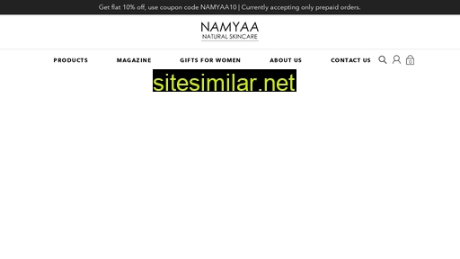 namyaa.in alternative sites