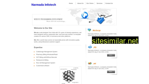 narmadainfotech.co.in alternative sites
