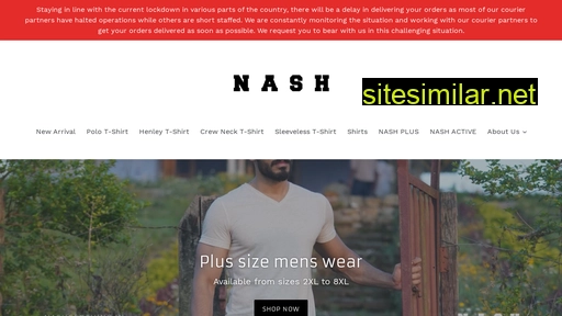 nashclothing.in alternative sites