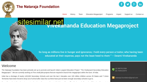 nataraja.org.in alternative sites