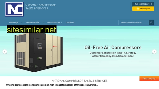 nationalcompressor.in alternative sites