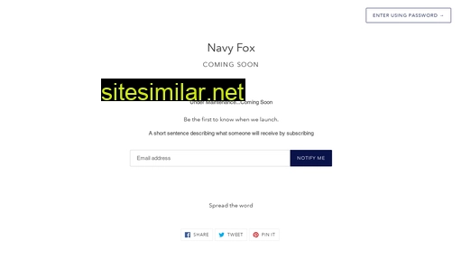 Navyfox similar sites