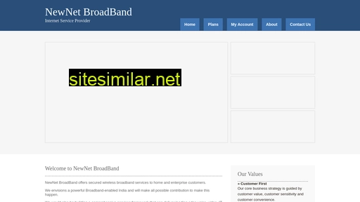 newnetbroadband.in alternative sites