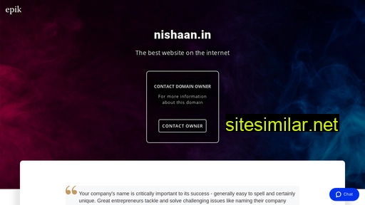 nishaan.in alternative sites