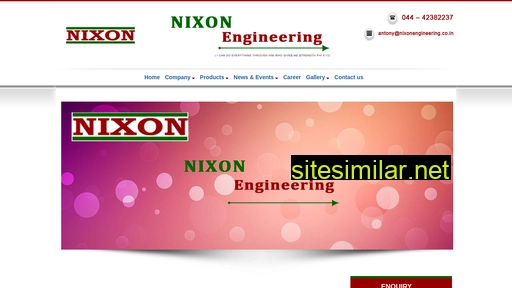 nixonengineering.co.in alternative sites