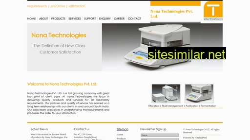 Nonatechnologies similar sites