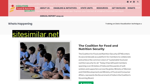 nutritioncoalition.org.in alternative sites
