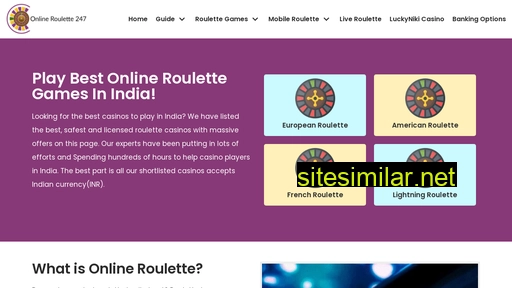 onlineroulette247.in alternative sites