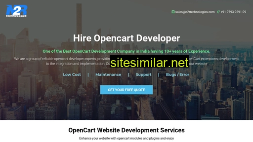 opencartdeveloper.in alternative sites