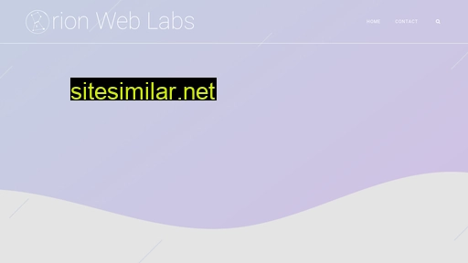 Orionweblabs similar sites