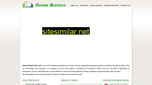 ozonebiotech.in alternative sites