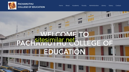 pachamuthueducation.edu.in alternative sites