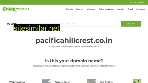 pacificahillcrest.co.in alternative sites