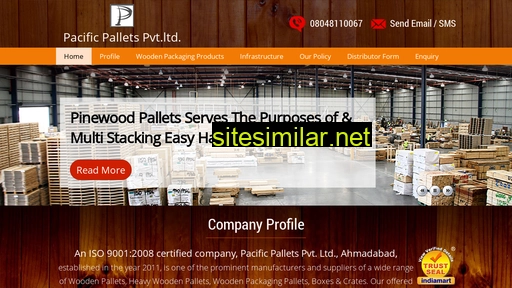 pacificpallets.in alternative sites