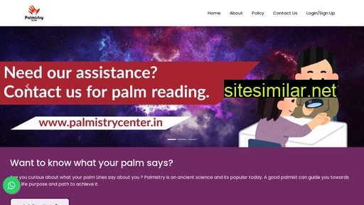palmistrycenter.in alternative sites