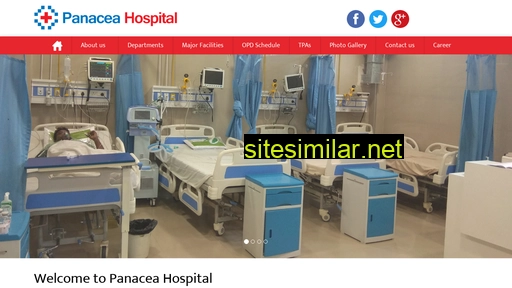 Panaceahospital similar sites