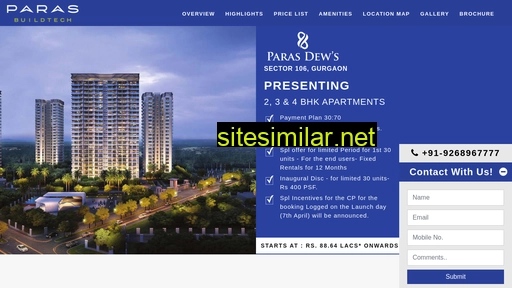 paras-dews.co.in alternative sites