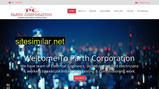 parthcorp.in alternative sites