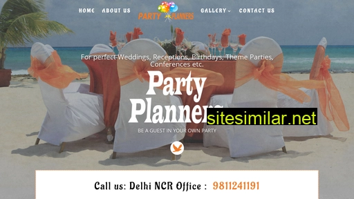Partyplanners similar sites