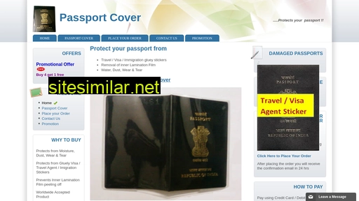 passportcover.in alternative sites
