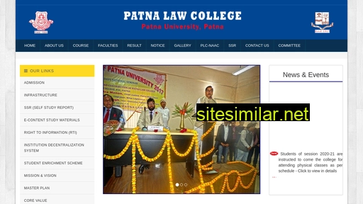 patnalawcollege.ac.in alternative sites