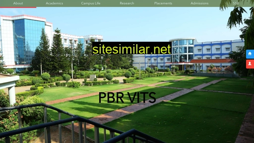 pbrvits.ac.in alternative sites