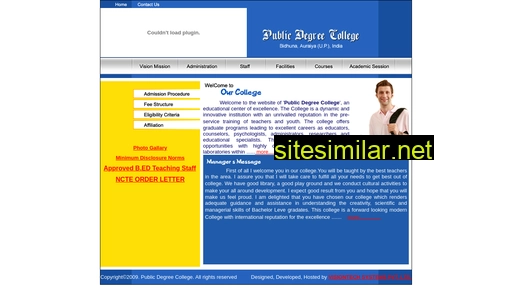 pdcollege.org.in alternative sites