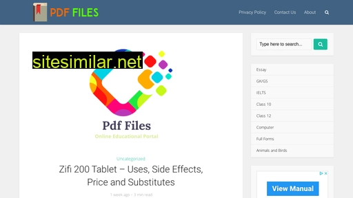pdffiles.in alternative sites