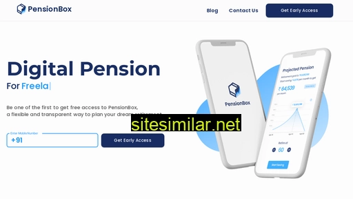 pensionbox.in alternative sites