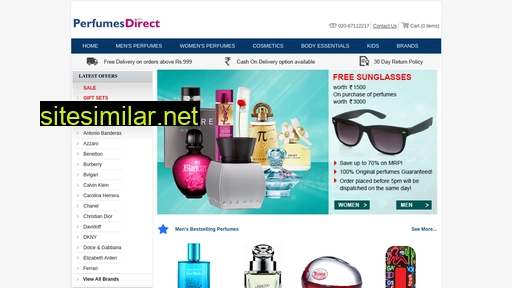 perfumesdirect.co.in alternative sites