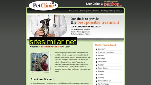 pet-clinic.in alternative sites
