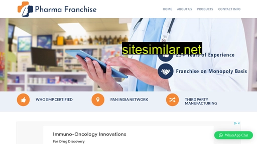 pharmafranchise.org.in alternative sites